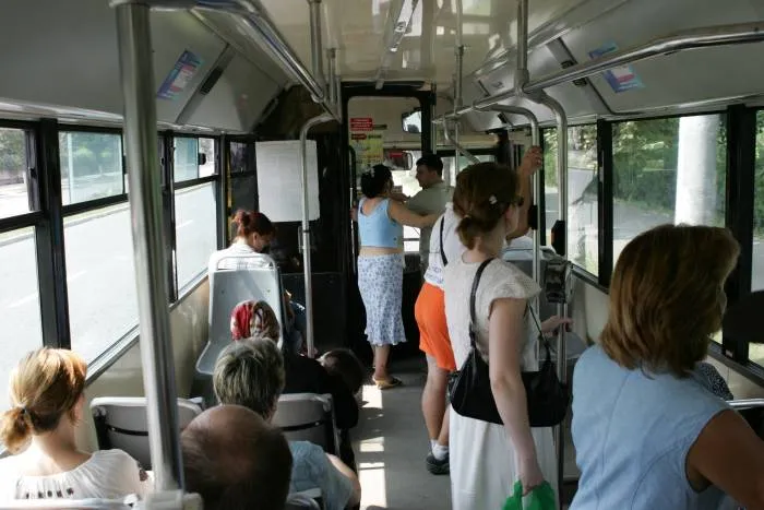 Foto Călătorii întâmpină probleme în autobuze