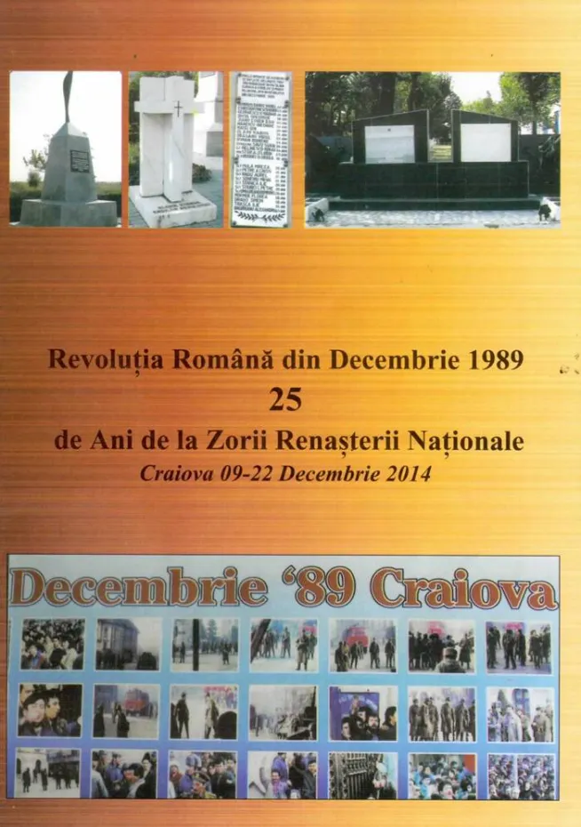 Foto Revoluţia din 1989, marcată la Craiova printr-o serie de activităţi