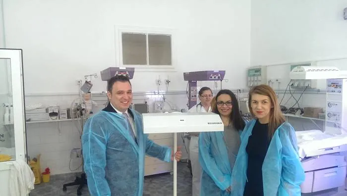 Foto Bebeluşii de la Maternitatea Filantropia vor fi îngrijiţi cu aparatură nouă