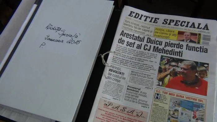 Foto Cotidianul Ediţie Specială, în expoziţie la „Aman”