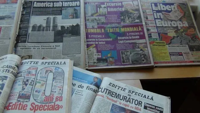 Foto Cotidianul Ediţie Specială, în expoziţie la „Aman”