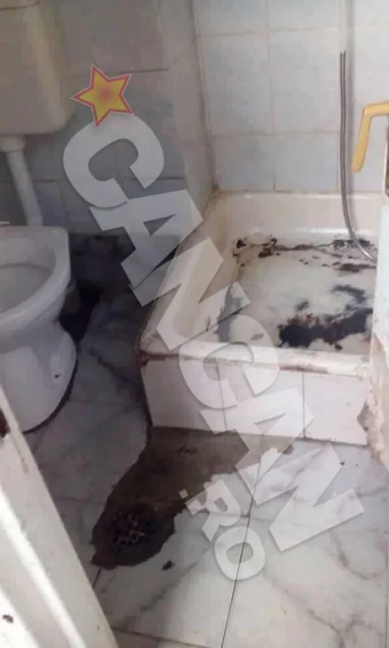 Baile sunt pline de rugina si murdare