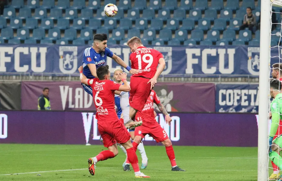 Foto GALERIE FOTO. FCU-Chindia, play-out Superliga, etapa 6, 28 aprilie 2023