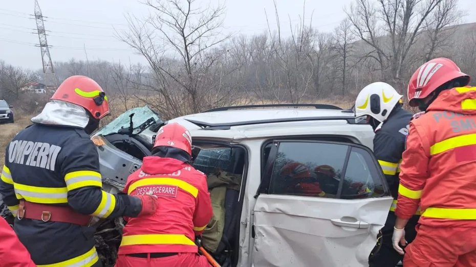 Foto MEHEDINȚI: Accident mortal la Balota 