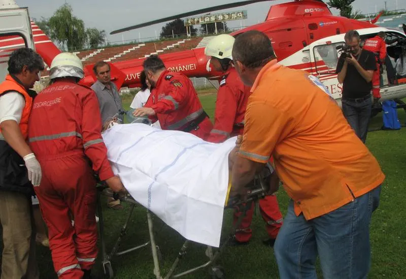 Foto Altă victimă a poliţistului ucigaş se zbate între viaţă şi moarte