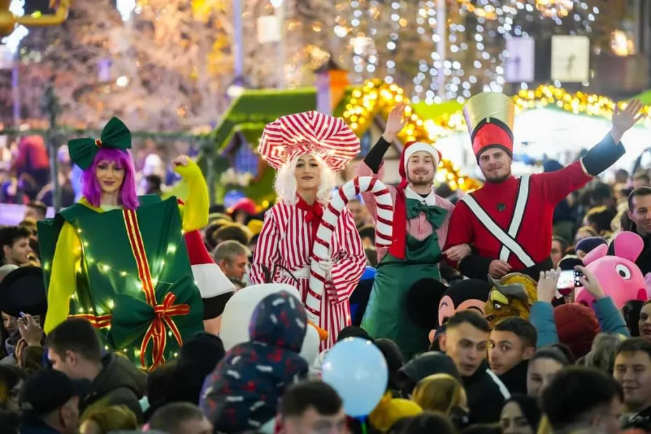 Foto Târgul de Crăciun de la Craiova s-a deschis
