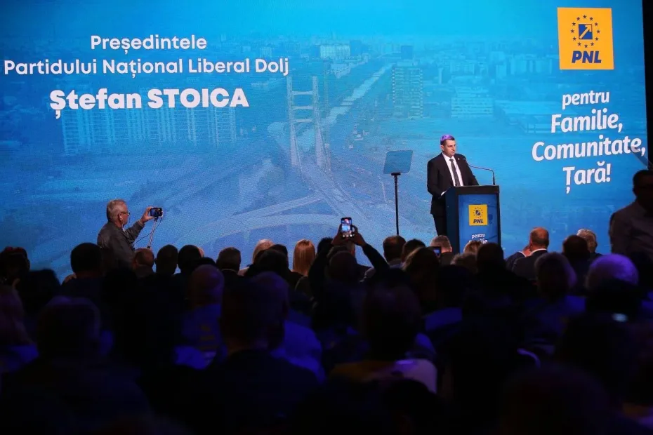 Foto Ștefan Stoica (PNL Dolj): Nicolae Ciucă și PNL reprezintă șansa României la dezvoltare