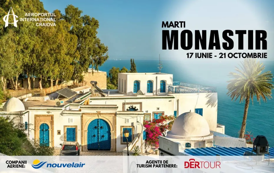 Foto Noi destinații de vacanță de pe Aeroportul Internațional Craiova