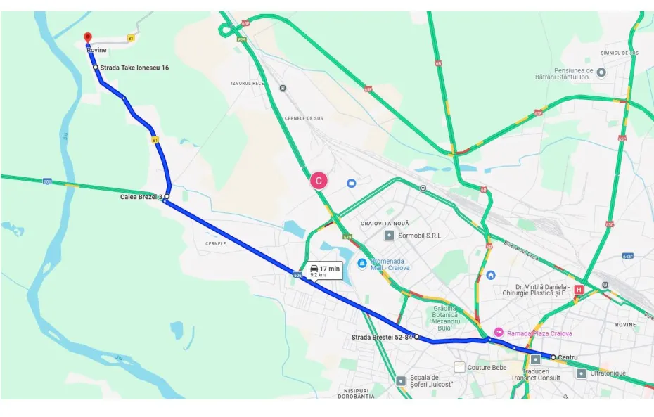 Foto RAT Craiova anunță un nou traseu de circulație 
