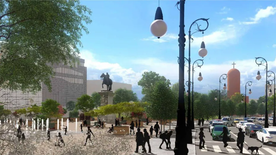 Foto Regenerare urbană în centrul orașului: A fost semnat contractul pentru proiectul Pieței Mihai Viteazul din Craiova 