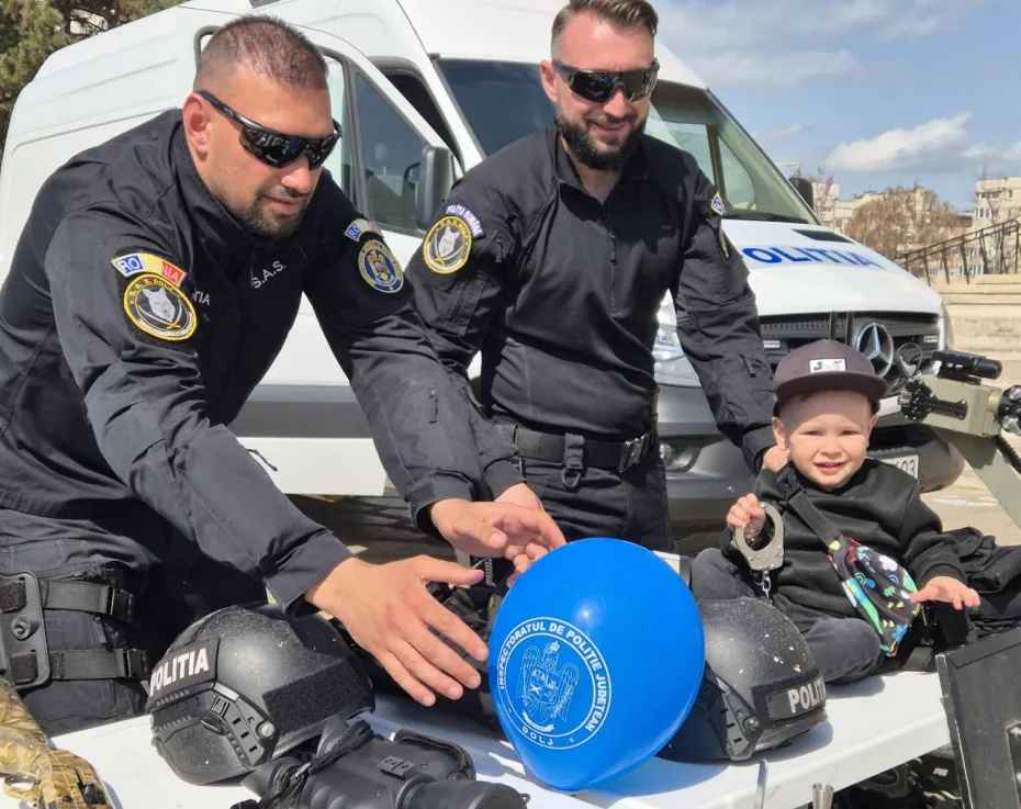 Foto VIDEO/ Ziua Poliției Române la Craiova: O sărbătoare a comunității și a zâmbetelor