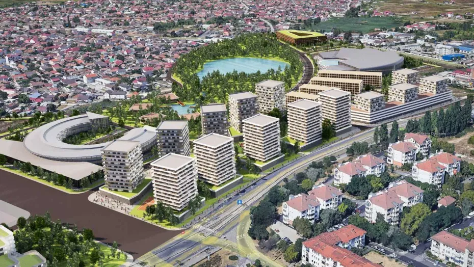 Foto VIDEO | Zona lacului Craiovița, investiții de anvergură

