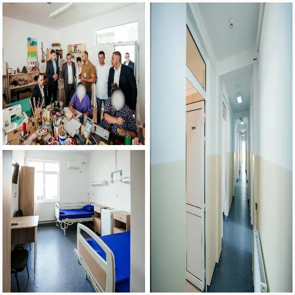 Foto OLT: Prima secție de adicții din țară și secție de gerontopsihiatrie, inaugurate la Schitu Greci