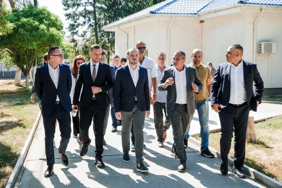 Foto OLT: Prima secție de adicții din țară și secție de gerontopsihiatrie, inaugurate la Schitu Greci