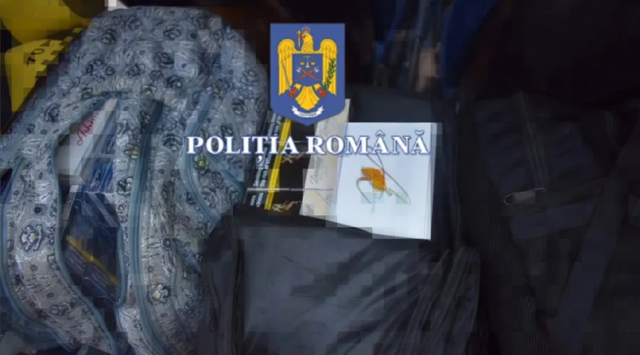 Foto Țigarete fără timbru fiscal, descoperite la un agent economic din Craiova. Mașina a fost confiscată
