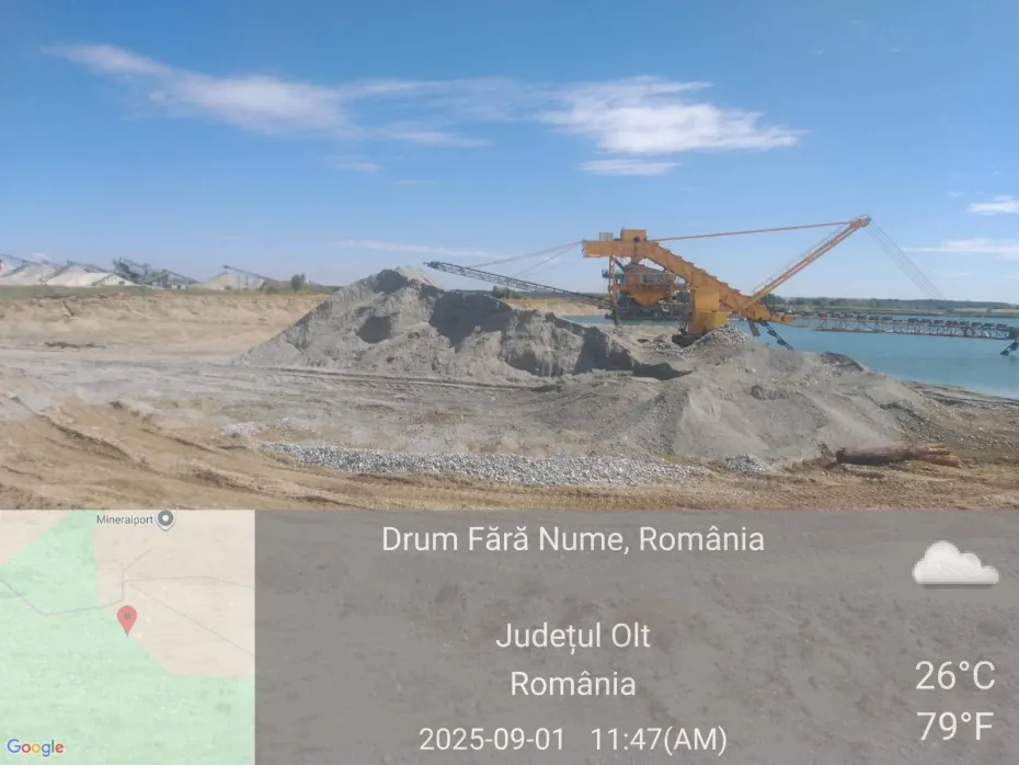 Foto Exploatări ilegale și deșeuri necontrolate. Amenzi uriașe în județul Olt