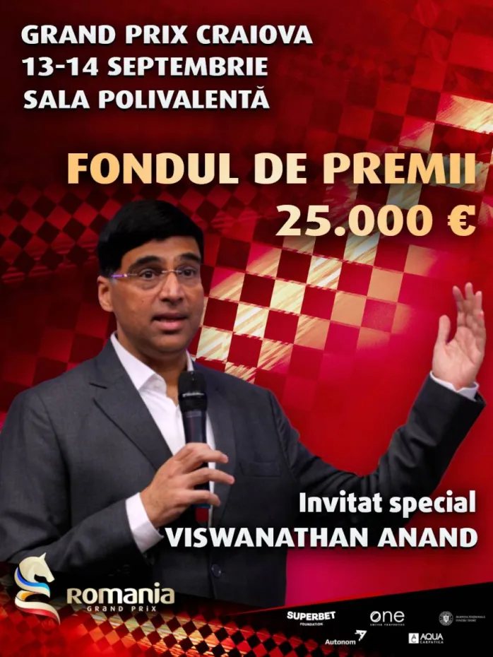 Foto Craiova găzduiește Grand Prix-ul mondial de șah, cu peste 300 de concurenți din 14 țări