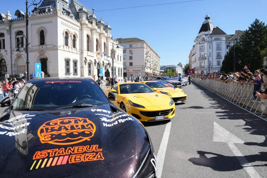 Foto Craiova, pe harta Gumball 3000. Raliul internațional al supermașinilor