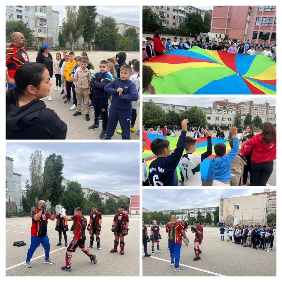 Foto Joacă, sport și prietenie la Școala „Mihai Viteazul” din Craiova