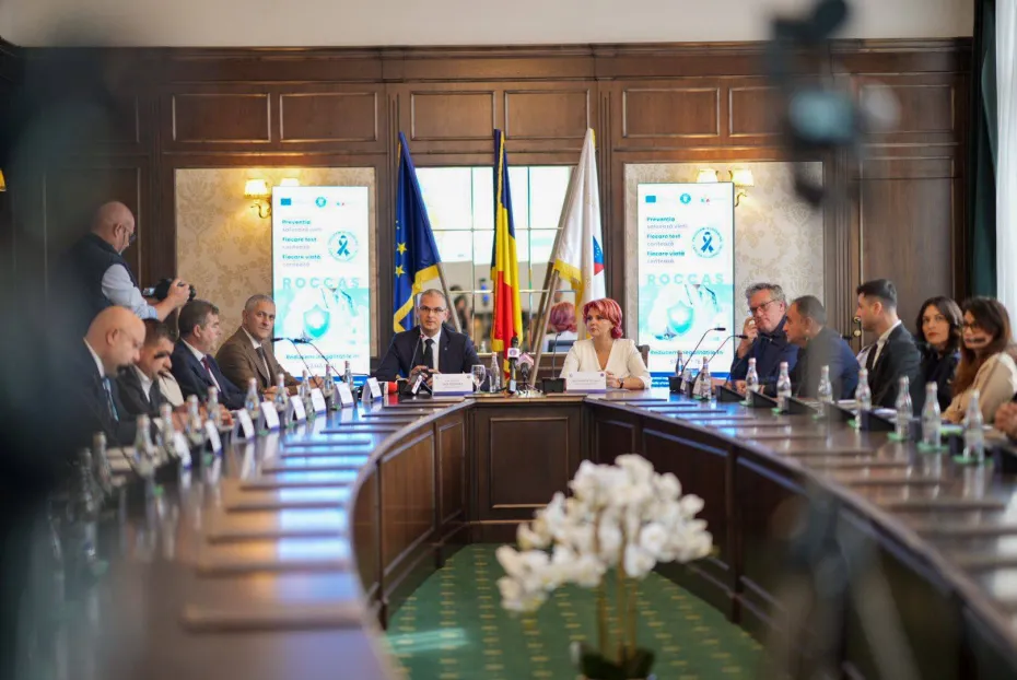 Foto UMF Craiova a lansat programul ROCCAS 4. Peste 25.000 de olteni vor beneficia de screening gratuit pentru cancer colorectal