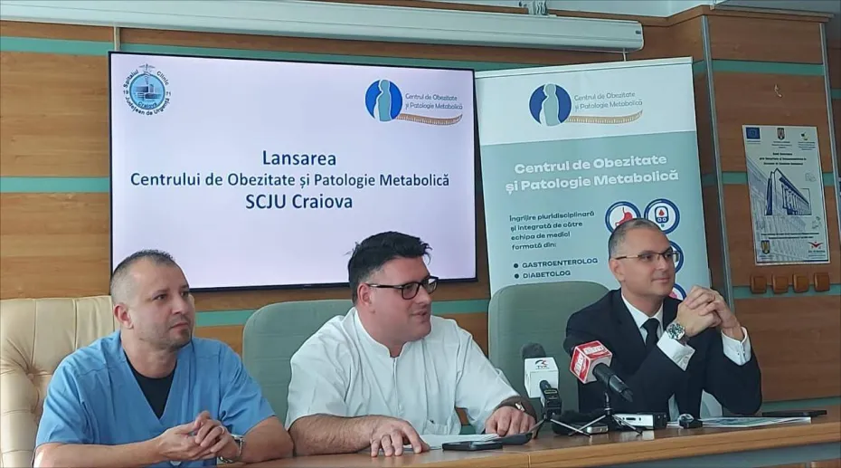Foto Centrul de Obezitate și Patologie Metabolică, inaugurat la SCJU Craiova. Costul tratamentului îl privește doar pe pacient 