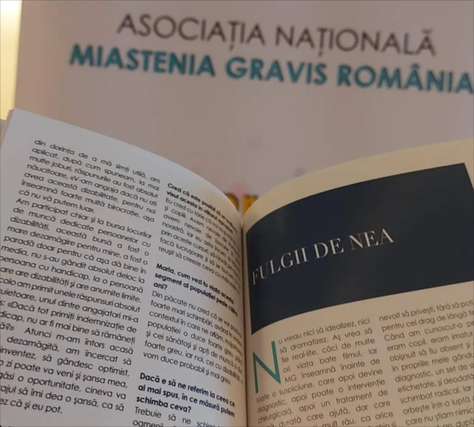 Foto Lansarea care a adus în prim-plan vocile miasteniei gravis, o boală rară 