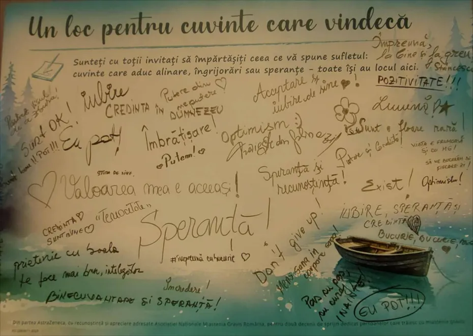 Foto Lansarea care a adus în prim-plan vocile miasteniei gravis, o boală rară 