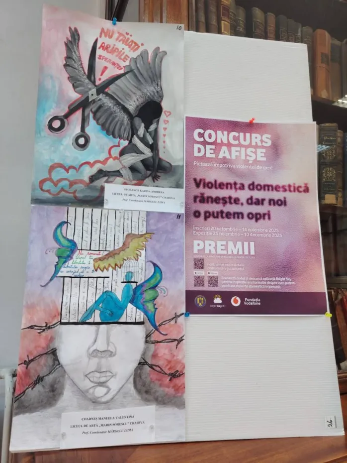 Foto Ziua pentru Eliminarea Violenței împotriva Femeilor, celebrată la Biblioteca Aman