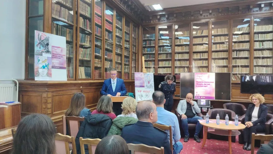 Foto Ziua pentru Eliminarea Violenței împotriva Femeilor, celebrată la Biblioteca Aman