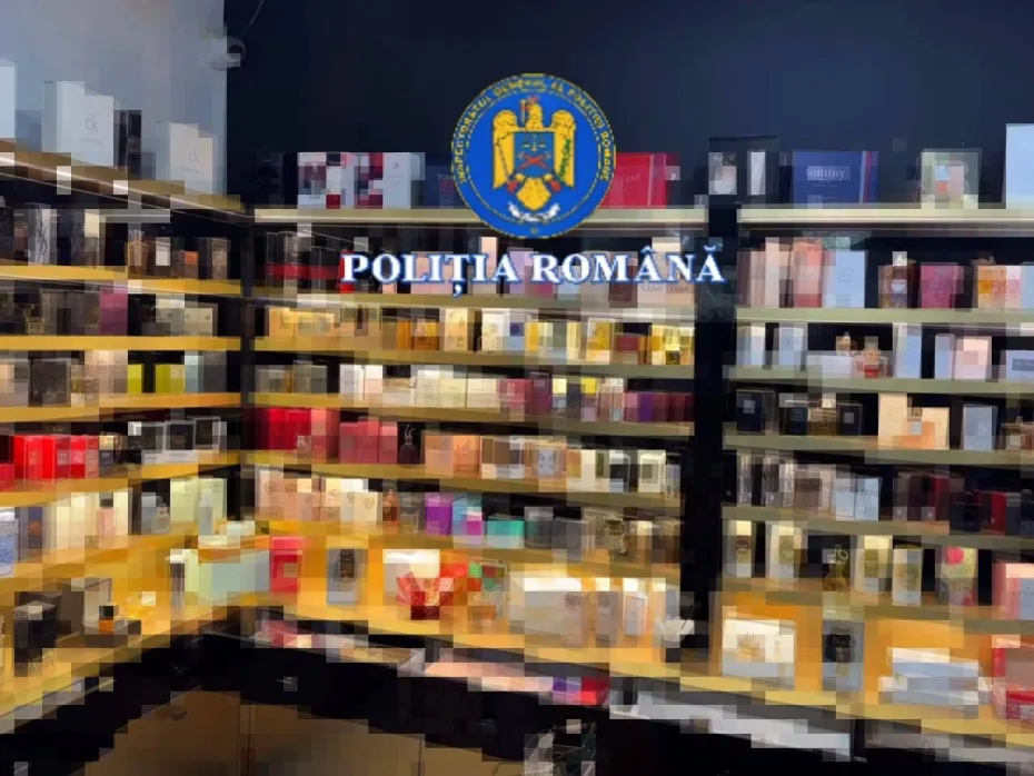 Foto Acțiune a Poliției Economice în Craiova. Patru infracțiuni constatate și sute de produse confiscate