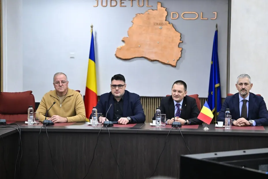 Foto Delegație din Ucraina, în vizită la Craiova