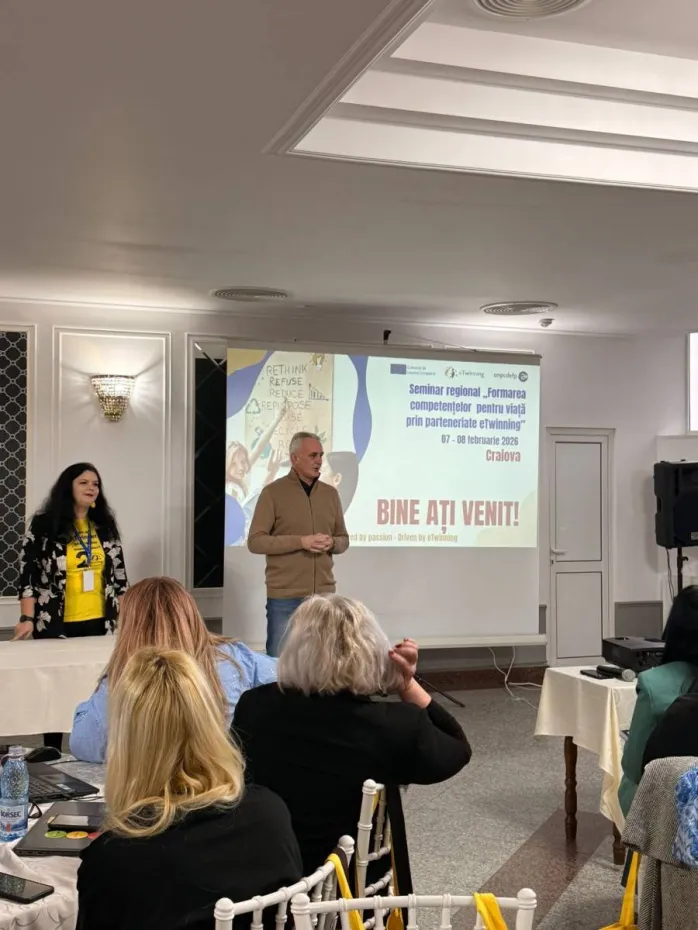 Foto Colaborare educațională europeană, în prim-plan la seminarul eTwinning de la Craiova