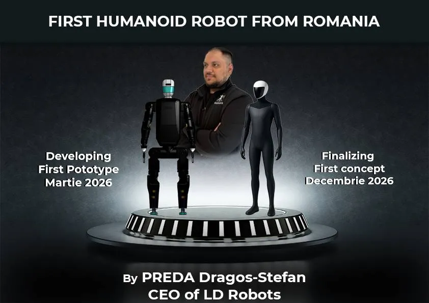 Foto INTERVIU: Roboții umanoizi nu mai sunt un experiment. Dragoș Preda despre utilitate și limite
