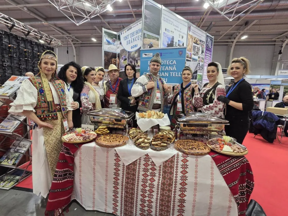 Foto Județul Gorj, promovat la Târgul de Turism din Sofia-Bulgaria