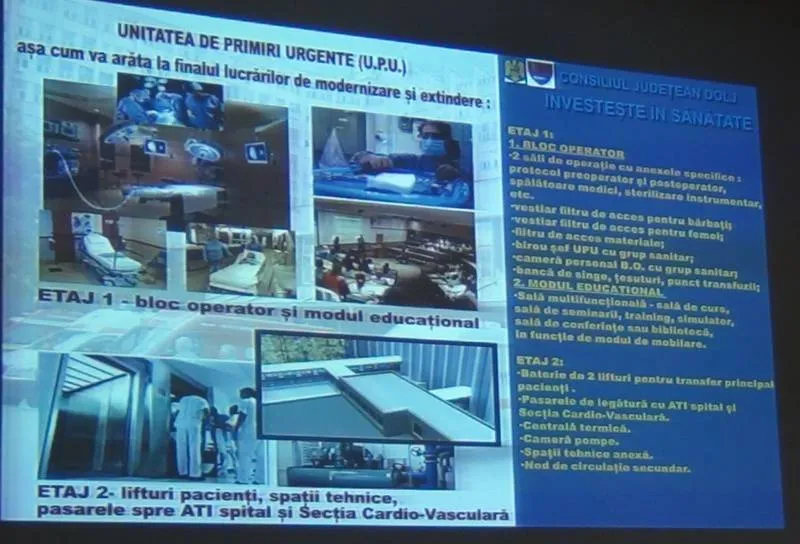 Foto Două noi centre din cadrul SCJU Craiova vor salva vieţile oltenilor