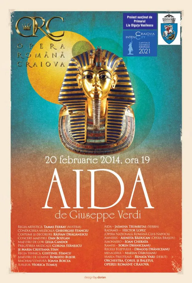 Foto «Aida» la Opera Română Craiova
