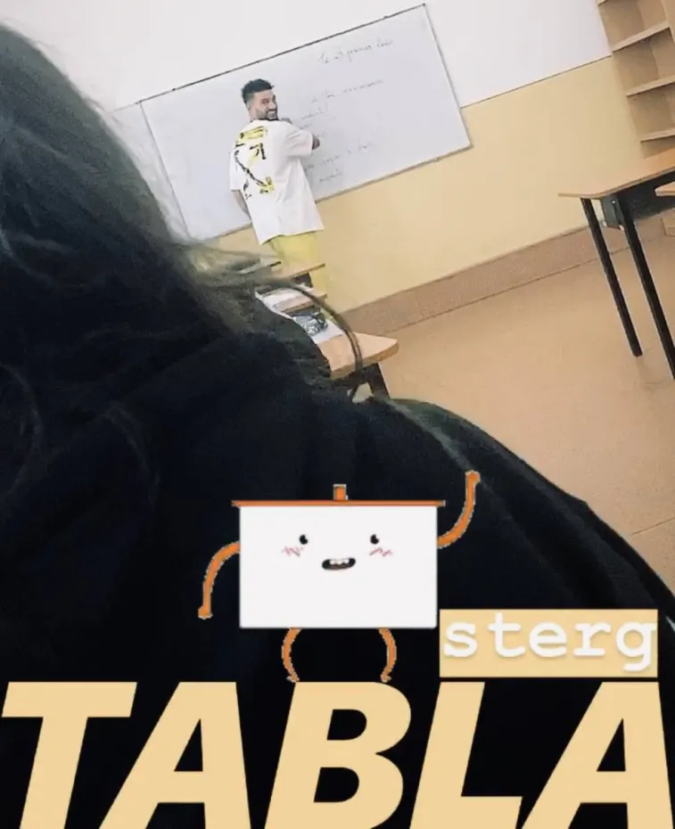 Foto Dorian Popa, “elev” la Colegiul Național Frații Buzești