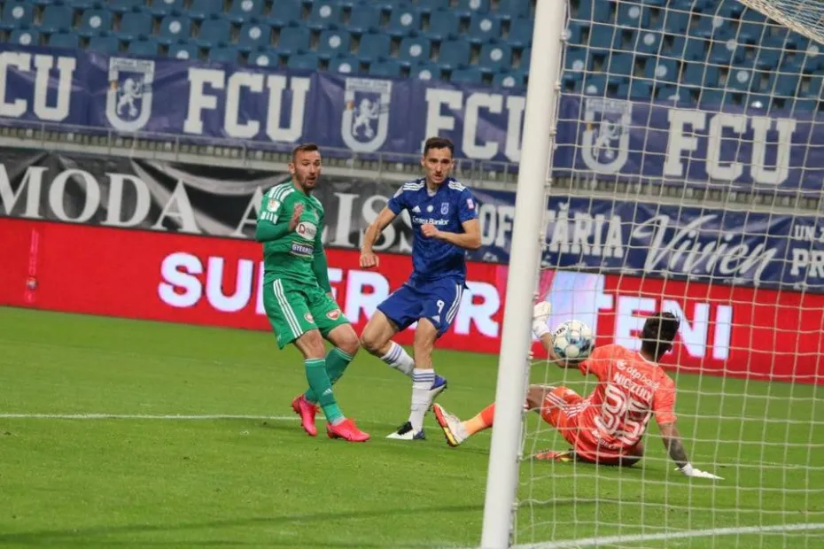 Foto Știința s-a calificat fără nicio emoție în 16-imile Cupei României. Filiași-FCU, 0-4