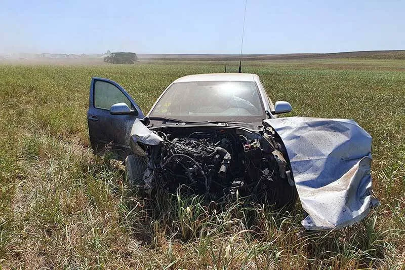 Foto FOTO. Accident între Piatra Olt și Brâncoveni. Un copil de 4 ani a ajuns la spital 