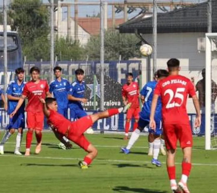 Foto FCU-Filiași 0-5. Vezi rezultatele meciurilor Turului 1 al Cupei României, sezonul 2026-2027
