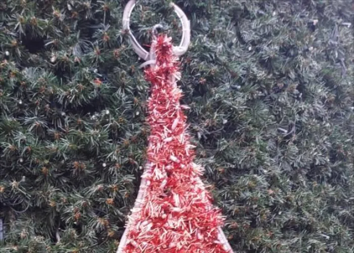 Foot Târg de iarnă cu sclipici în centrul Craiovei, brad de avarie în Craiovița Nouă 