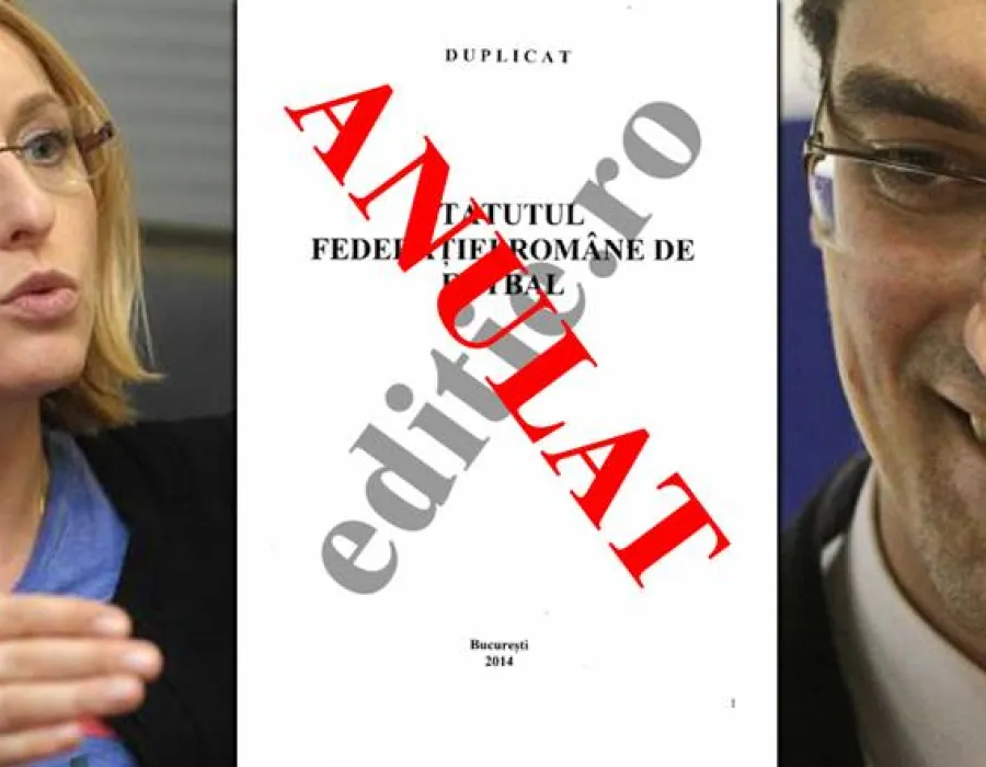 Foto Ministerul Sportului A REVOCAT AVIZUL FRF