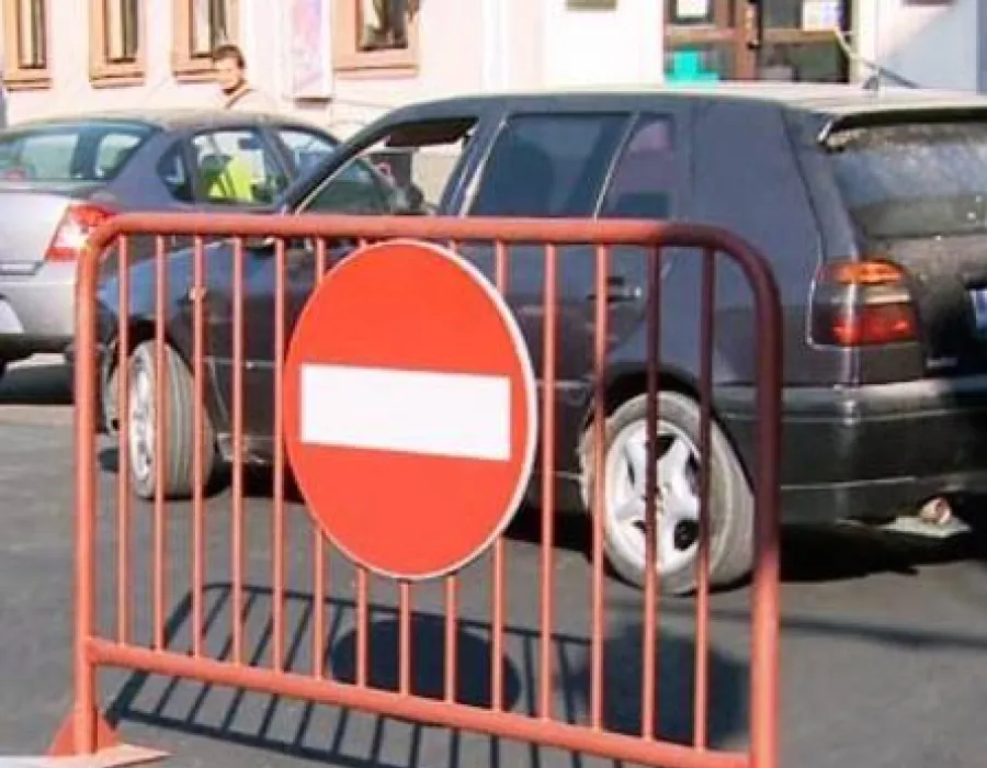 Foto Restricţii de circulaţie