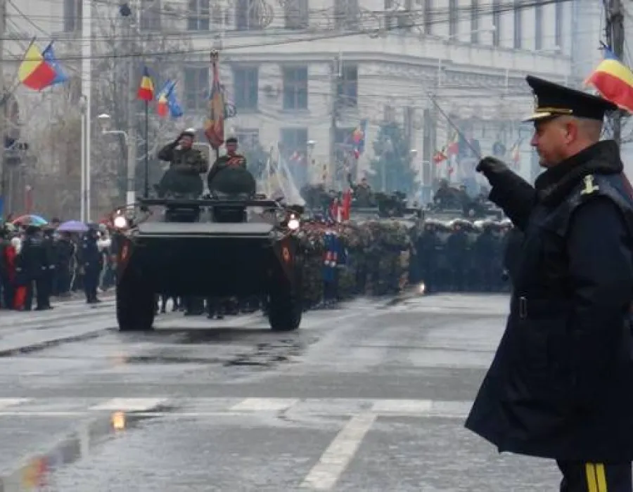 Foto Ziua Naţională, sărbătorită la Craiova fără primar