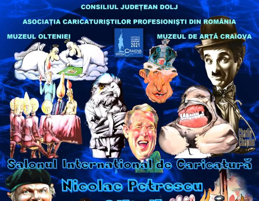 Foto Salonul Internaţional de Caricaturã «Nicolae Petrescu-Gãinã»