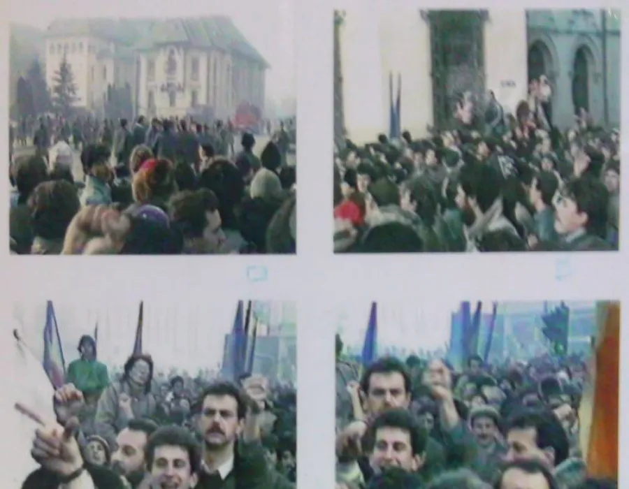 Foto Revoluţia română din 1989, prezentată la Universitatea din Craiova