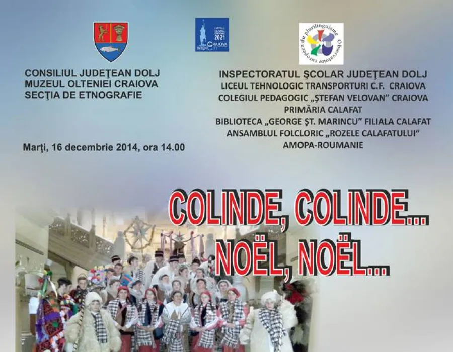 Foto «Colinde, colinde», la liceul CFR