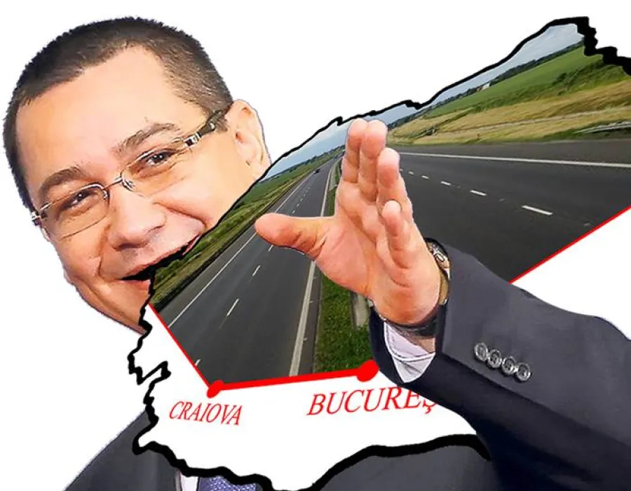 Foto Autostrada, doar în gura lui Ponta