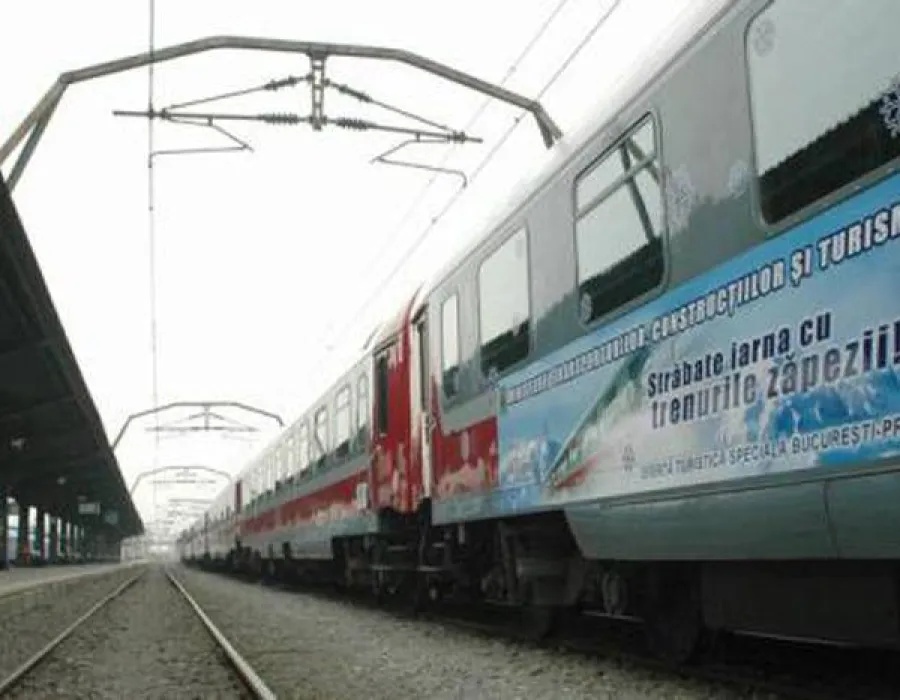 Foto CFR Călători lansează la 1 ianuarie Trenurile Zăpezii 2015