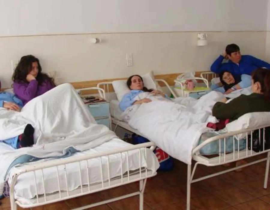 Foto Val de internări la Spitalul Judeţean de Urgenţă din Târgu Jiu
